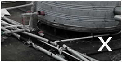 藍(lán)冠機電熱水工程與其它熱水工程對比