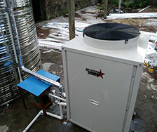 臺(tái)山上川島旅館空氣能熱水工程案例