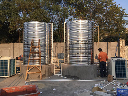 廣州一建工地宿舍熱水工程案例