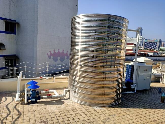 珠海一中隊(duì)宿舍空氣能熱水器工程