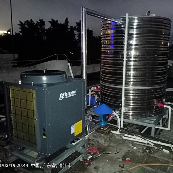 南海艦隊(duì)招待所熱水工程案例