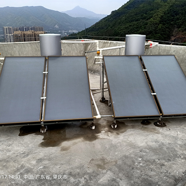 肇慶山?？e墅熱水工程案例