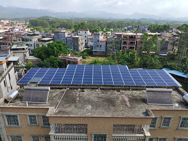 東莞厚街郭姐家用太陽能光伏發(fā)電案例