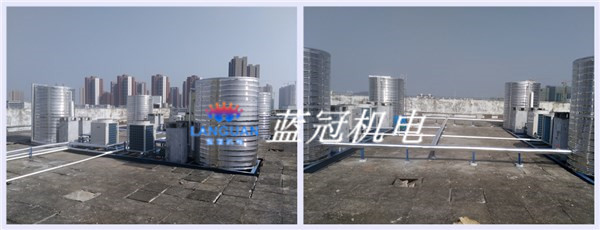 艾牧電子有限公司空氣能熱水器工程