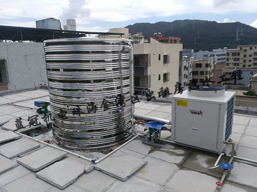 珠海金灣區(qū)出租房空氣能熱水器工程