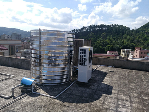 斗門出租房空氣能熱水器工程