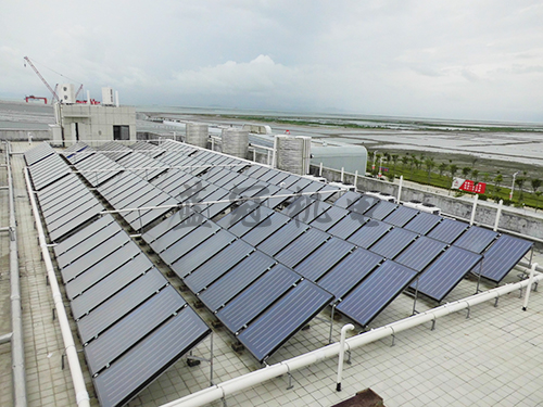 大型商用太陽(yáng)能熱水器工程