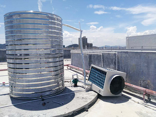 臺風(fēng)過后空氣能熱水工程狀況