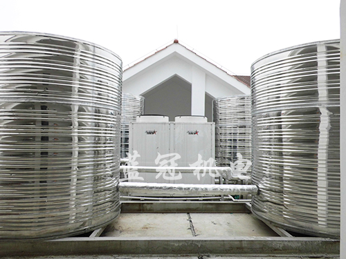 珠海華潤水泥工廠空氣能熱水工程