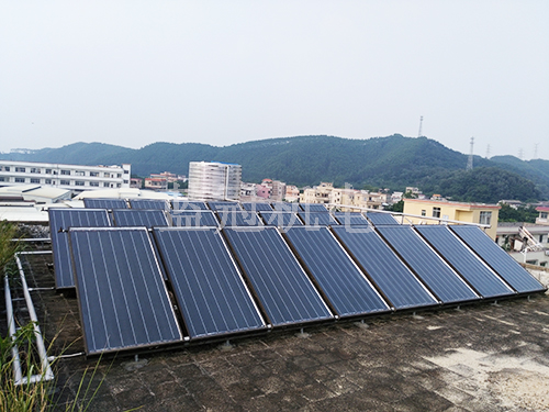 江門澳華特種水產(chǎn)飼料有限公司工廠熱水工程太陽能熱水工程部分