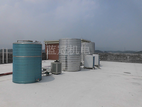 江門永堅(jiān)240人工廠熱水工程