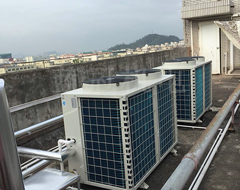 藍(lán)冠機(jī)電空氣能熱水工程