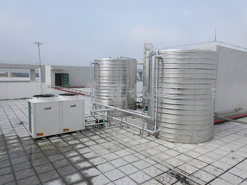 臺山市恒生五金家具工廠員工宿舍空氣能熱水工程