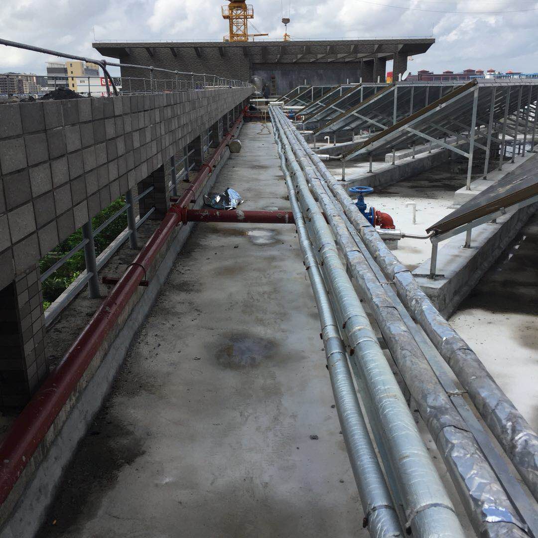 中豐田太陽能熱水工程部分檢修加固