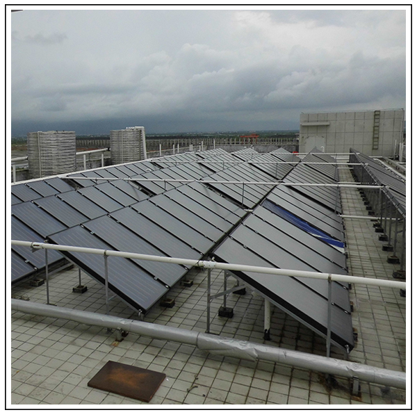 工廠太陽能熱水器