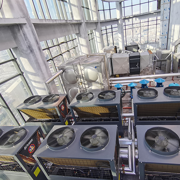 恒溫泳池空氣能熱泵